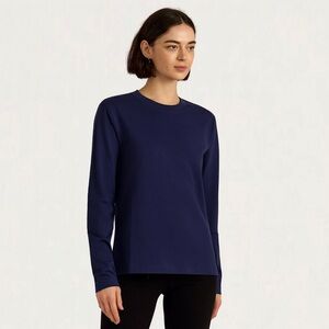 NWT Organic Basics True Heavy Boxy Long Sleeve Tee